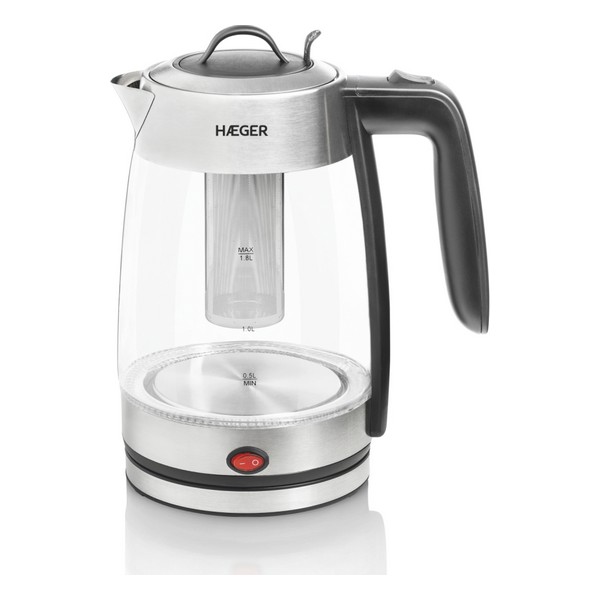Water Kettle and Electric Teakettle Haeger Perfect Tea 2200 W 1,8 L - water