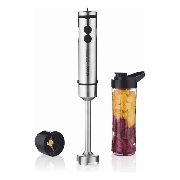 Hand-held Blender Haeger Wan Plus metal 1000 W 1000W - hand