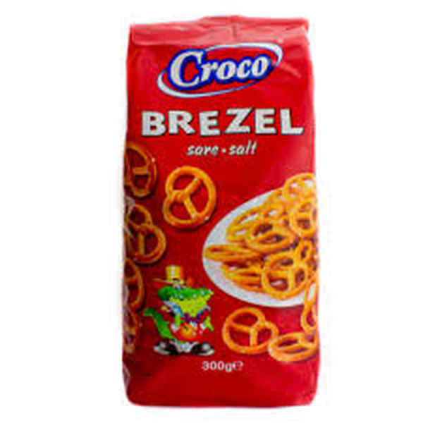 Croco Brezel Salted 300 Gram - 5941194000771