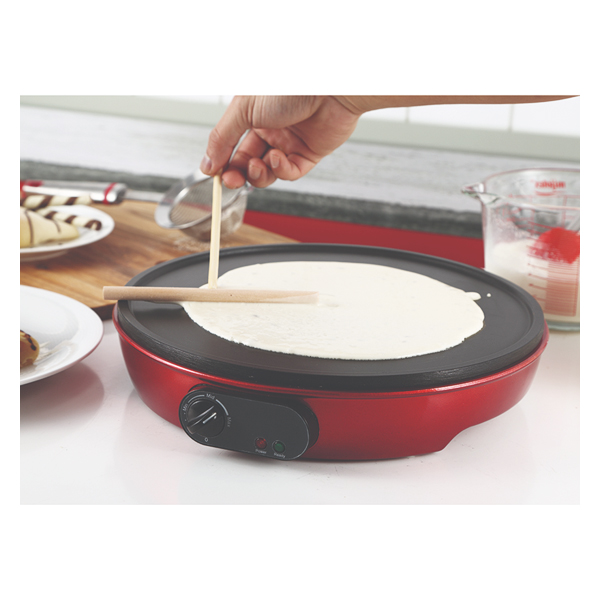 Crepe Maker SwissHome Party Red - crepe