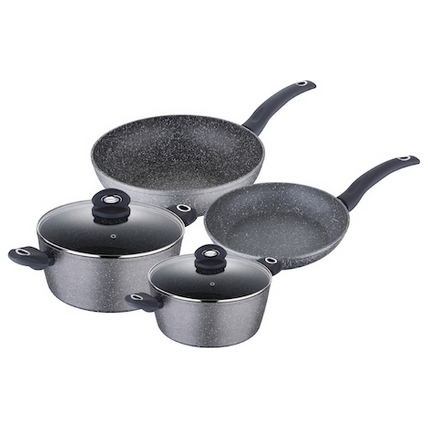 Cookware Bergner Orion Grey Toughened aluminium (6 pcs) - cookware