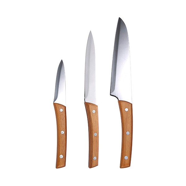 Knife Set San Ignacio Ordesa Stainless steel (3 pcs) - knife