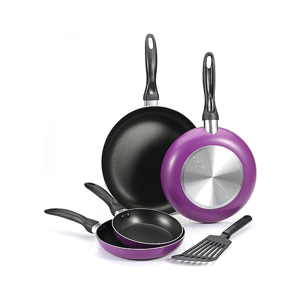 Set of pans San Ignacio Purple Toughened aluminium (5 pcs) - set