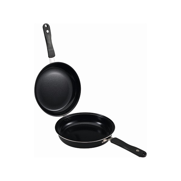 Omelette Pan Renberg Black Toughened aluminium (Ø 24 cm) - omelette