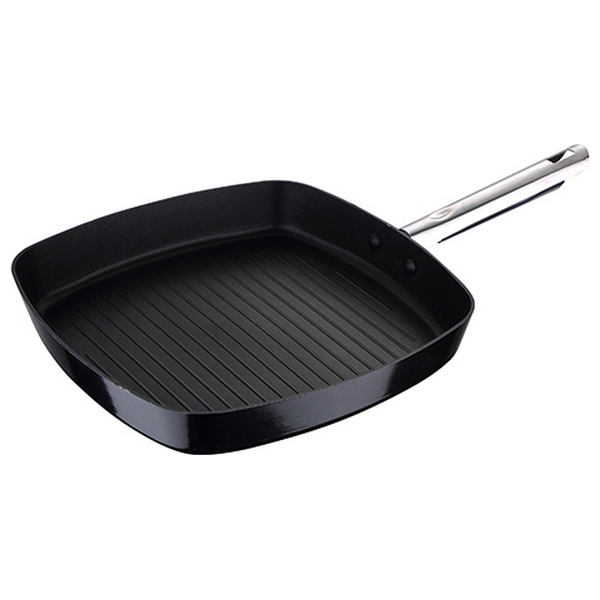 Barbecue Pixel Black Stainless steel Toughened aluminium (28 x 28 x 4,5 cm) - barbecue