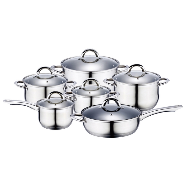 Cookware Renberg Alexander Stainless steel Silver (12 pcs) - cookware