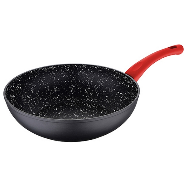 Wok Pan San Ignacio Black Toughened aluminium (Ø 26 cm) - wok