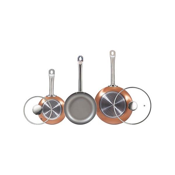 Set of pans San Ignacio Copper Toughened aluminium (5 pcs) - set