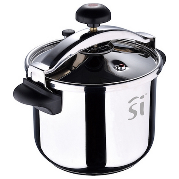 Pressure cooker San Ignacio Stainless steel 10 L - pressure