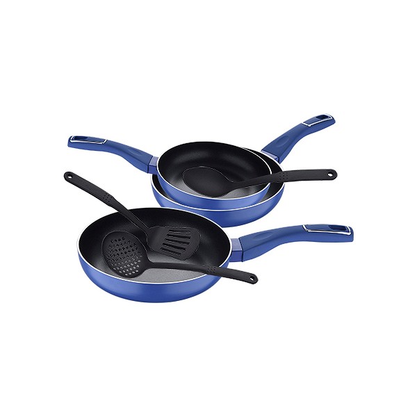 Set of pans San Ignacio Blue Toughened aluminium (3 pcs) - set