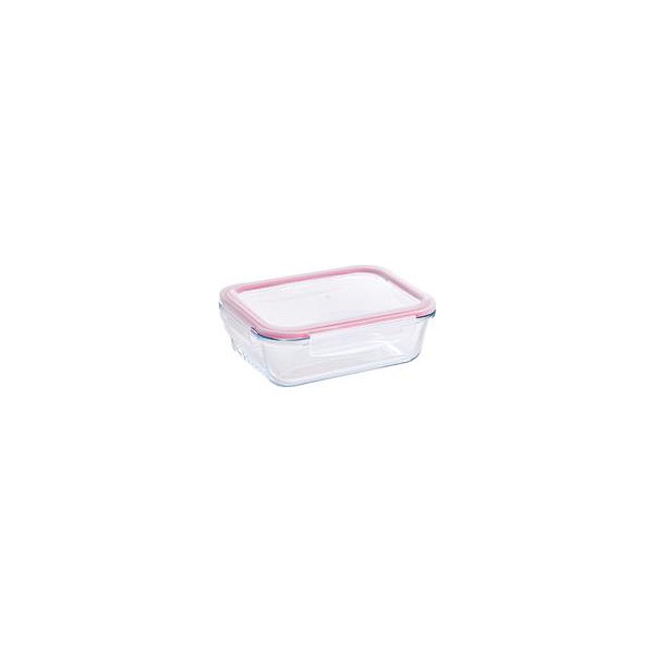 Hermetic Lunch Box Bergner Borosilicate Glass (640 ml) - hermetic