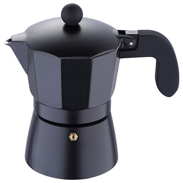 Coffee-maker Masterpro Black Aluminium (3 Cups) - coffee