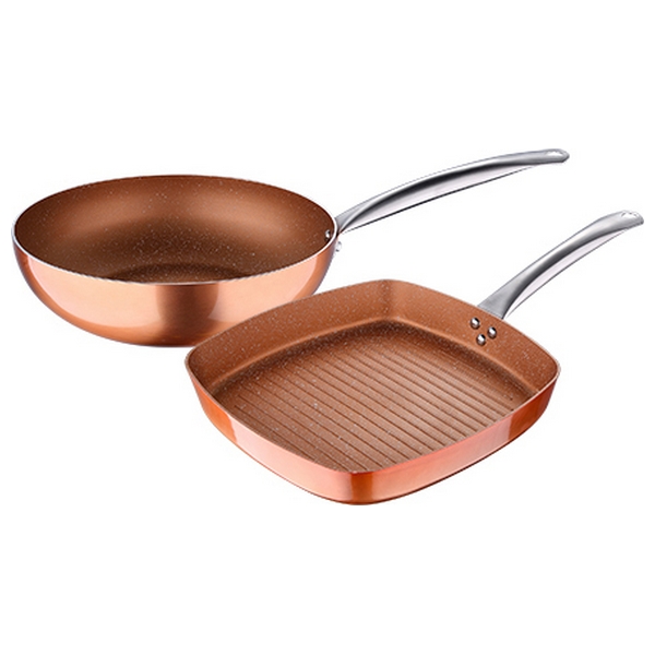 Set of pans San Ignacio Copper Toughened aluminium (2 pcs) - set