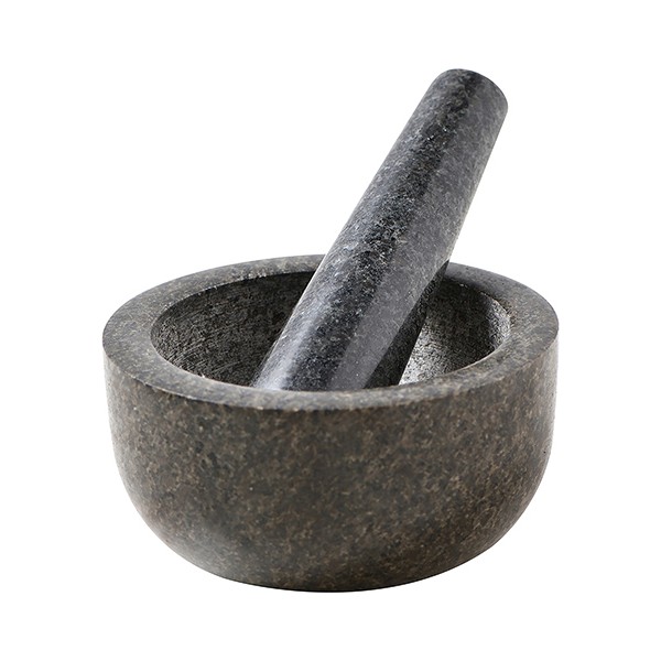 Pestle and Mortar Bergner BBQ Black Granite - pestle