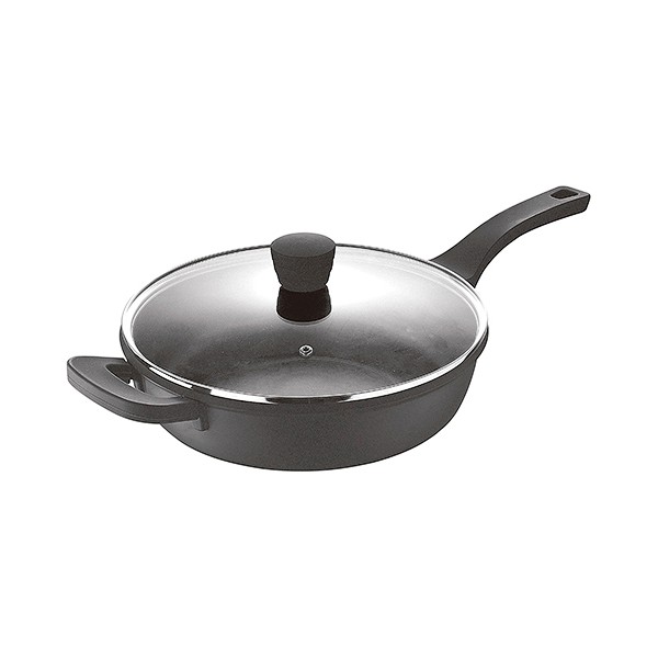 Pan Bergner Toughened aluminium Black (Ø 28 cm) - pan