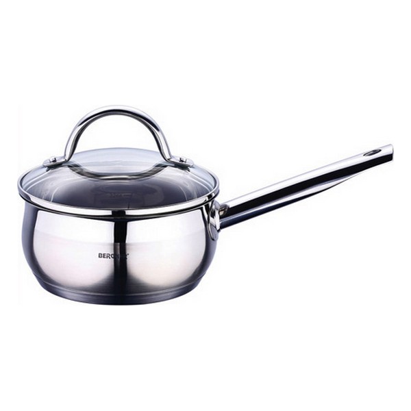 Saucepan with Lid Bergner 1,3 L Stainless steel Silver (16 x 7,5 cm) - saucepan