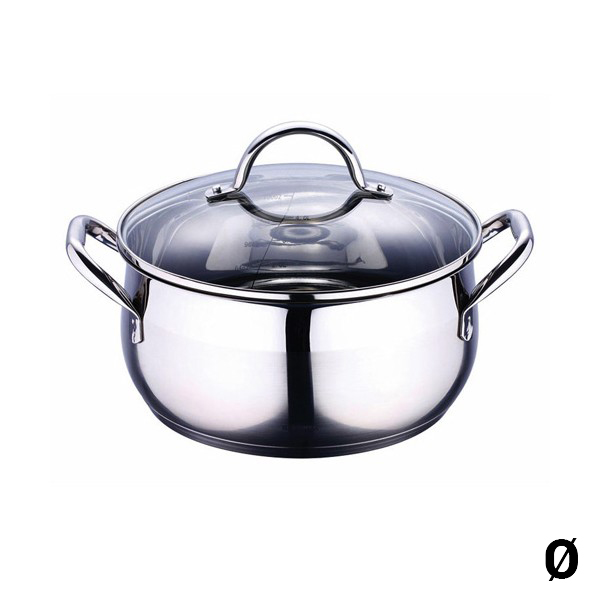 Casserole Bergner Stainless steel Silver - casserole