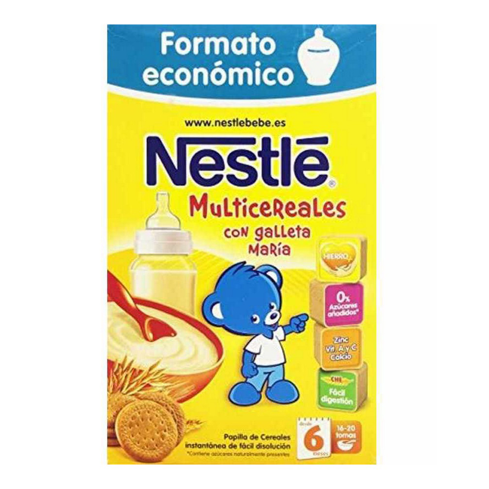 Purée for babies Nestle Cereals Galleta (600 gr)