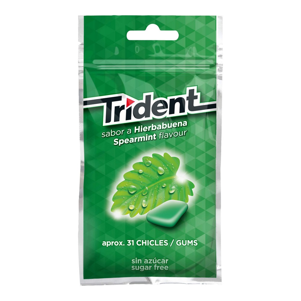 Chewing gum Trident Peppermint (30 uds) - chewing