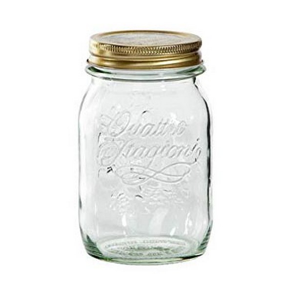Glass Jar Bormioli Quattro Stag Crystal - glass