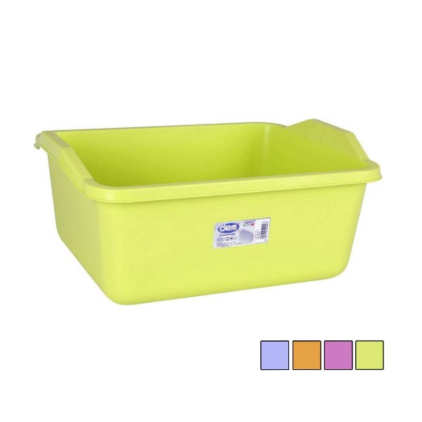 Washing-up Bowl Dem Bahia (15 L) (34 x 42 x 19,5 cm) - washing