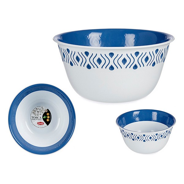 Bowl Stefanplast Blue Plastic (19 x 9 x 19 cm) - bowl