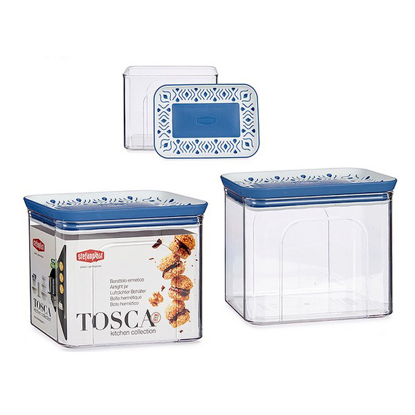 Tin Tosca Blue (10,2 x 12 x 15,3 cm) - tin