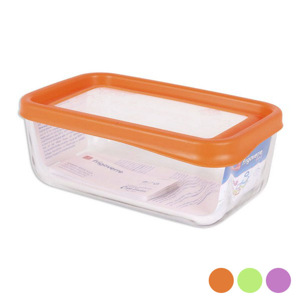 Lunch box Bormioli Rectangular (20,3 x 12,3 x 8 cm) - lunch