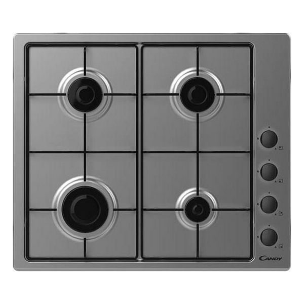 Gas Hob Candy CHW6LBX 60 cm Natural gas (4 Stoves) - gas