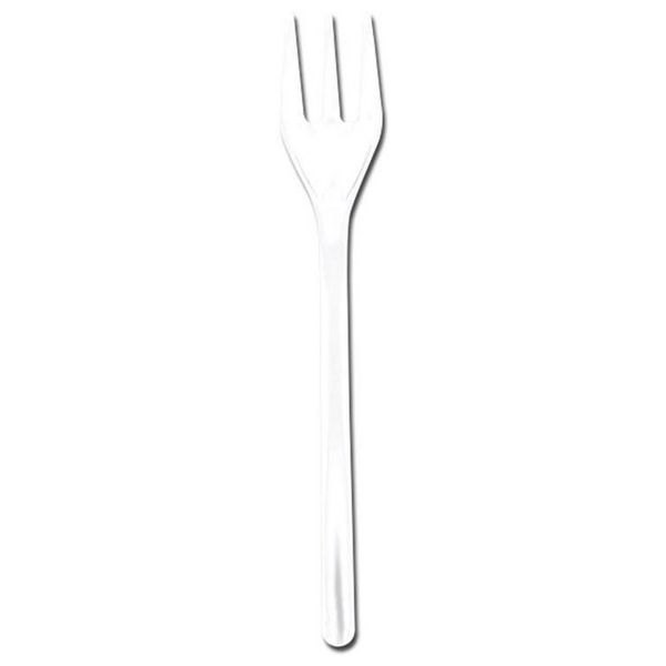 Fork Set Mini Goldplast White (50 uds) - fork
