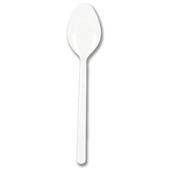 Set of Spoons Mini Goldplast White (20 uds) - set