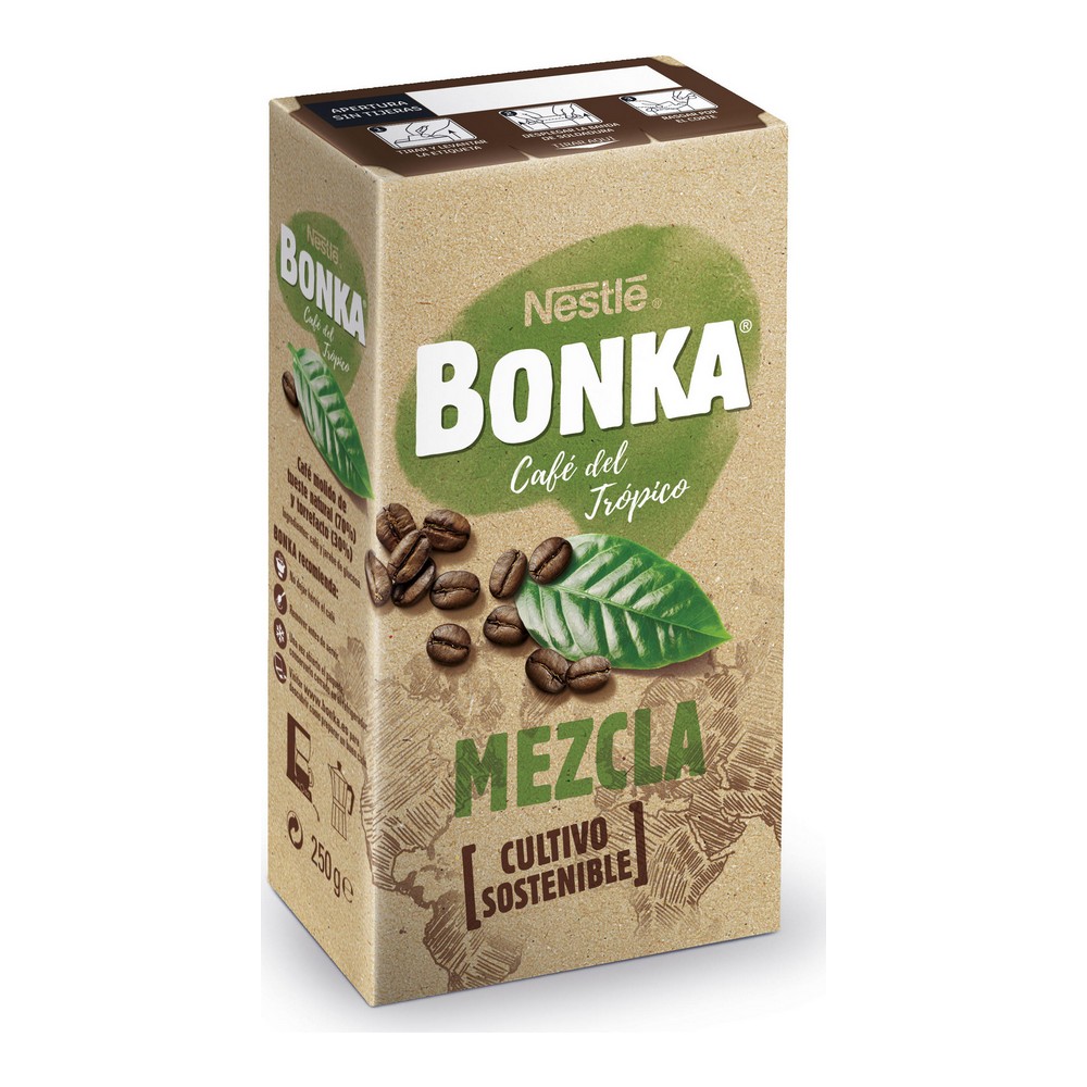 Ground coffee Bonka Mezcla (250 g) - ground