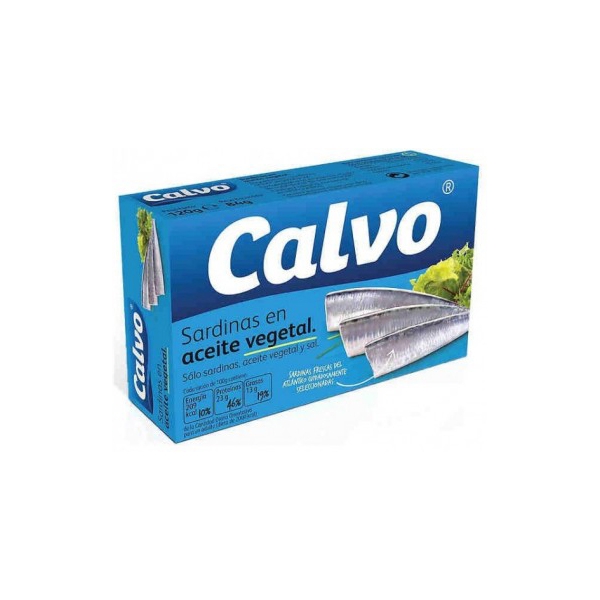 Sardines in Oil Calvo (120 g) - sardines