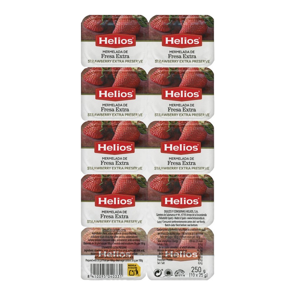 Jam Helios Diet Strawberry (10 uds)