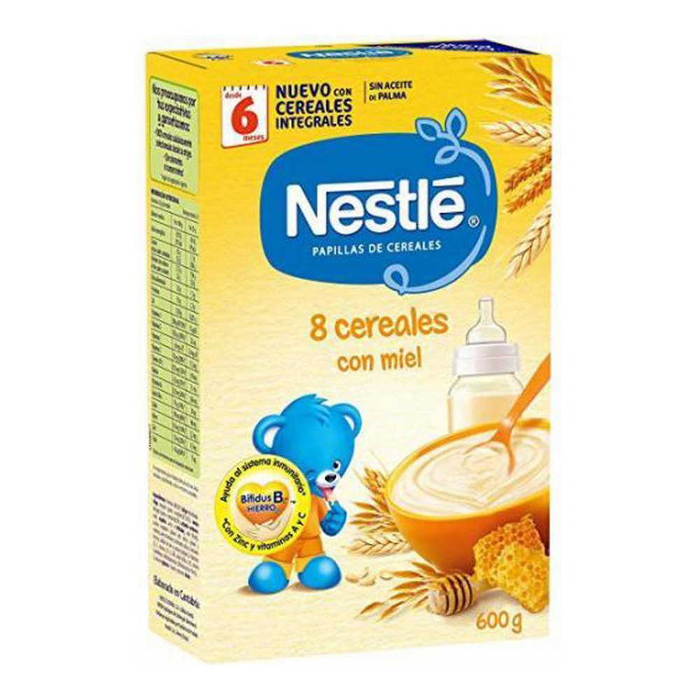 Purée for babies Nestle Cereals Honey (600 gr) - puree