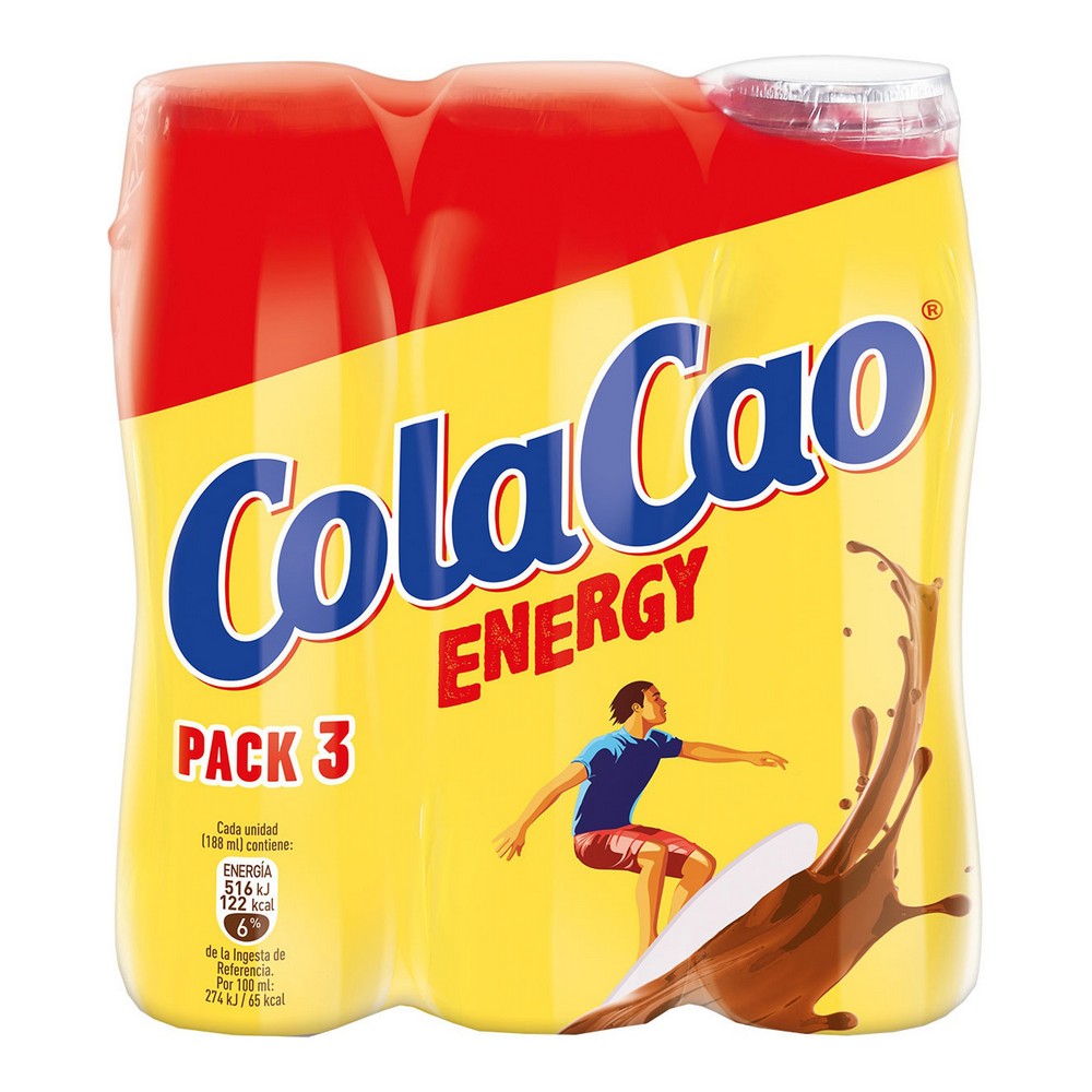 Shake Cola Cao Energy (3 x 200 ml) - shake