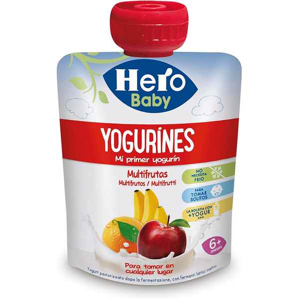 Baby food Hero Yogurines Frutas (80 gr) - baby