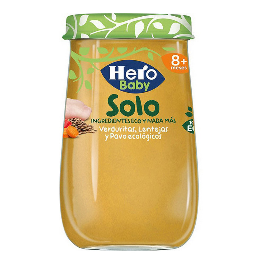 Baby food Hero ECO Lentils Pavo Verduras - baby