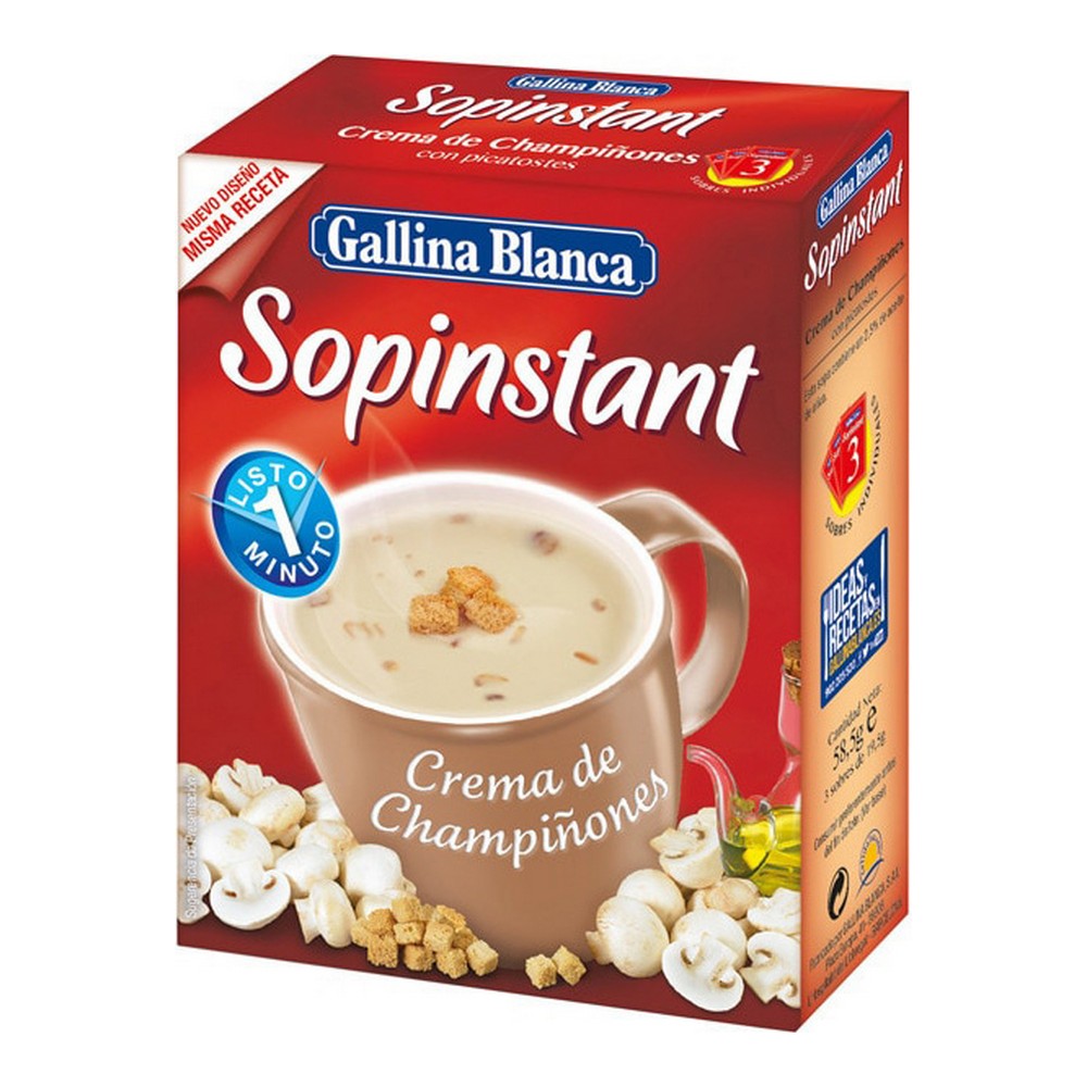 Sopinstant crema de champiñones con picatostes - 8410300100751