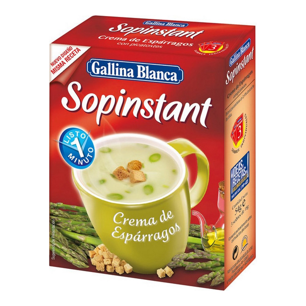 Sopinstant crema de espárragos con picatostes - 8410300100768