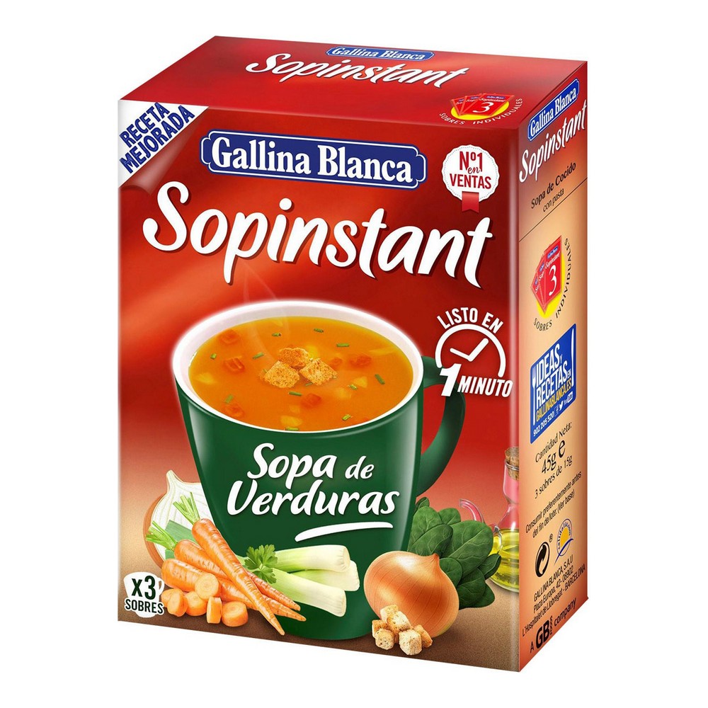 Sopinstant sopa de verduras - 8410300100775