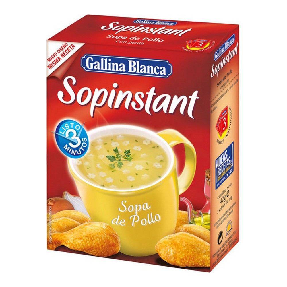 Sopinstant sopa de pollo con pasta - 8410300100799