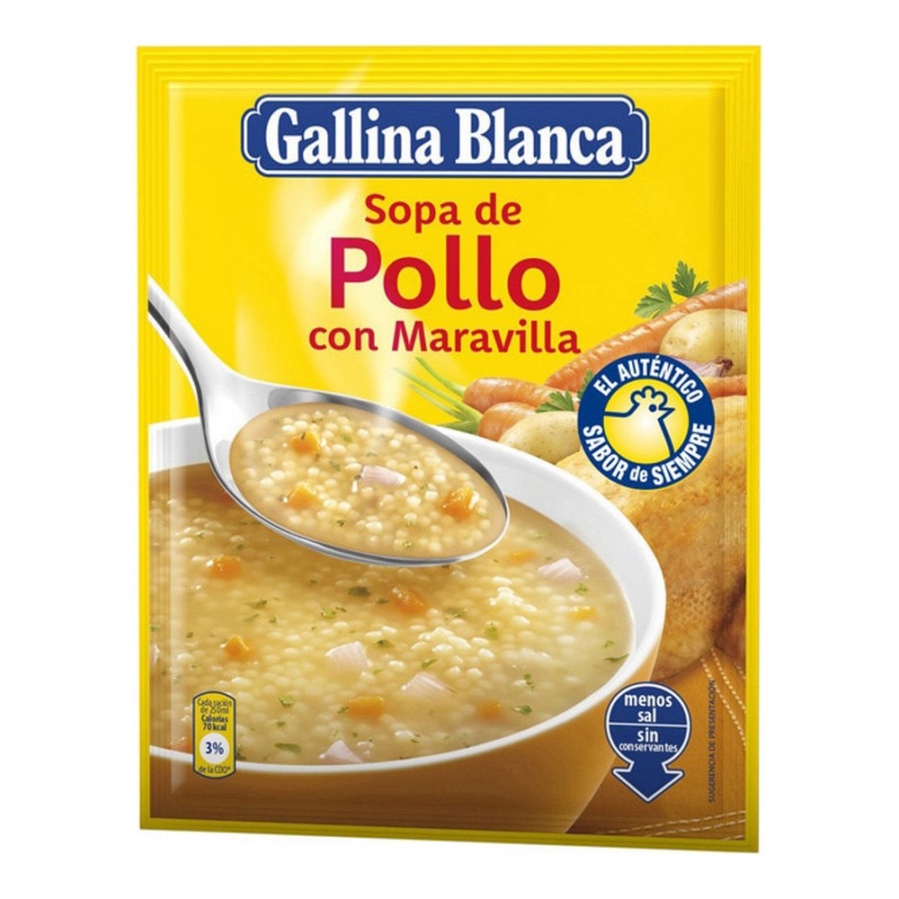 Sopa de pollo con maravilla sobre 85 g - 8410300101840