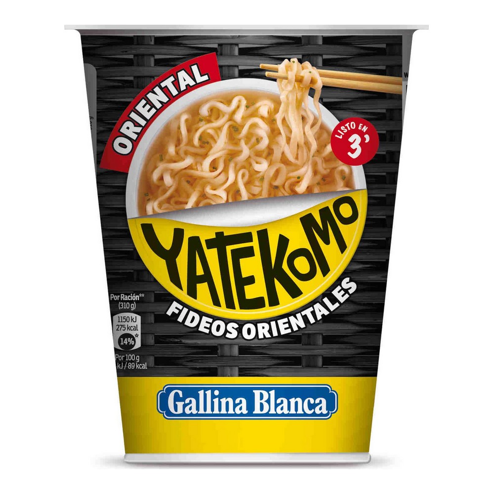 Noodles Yatekomo Oriental (60 g) - noodles