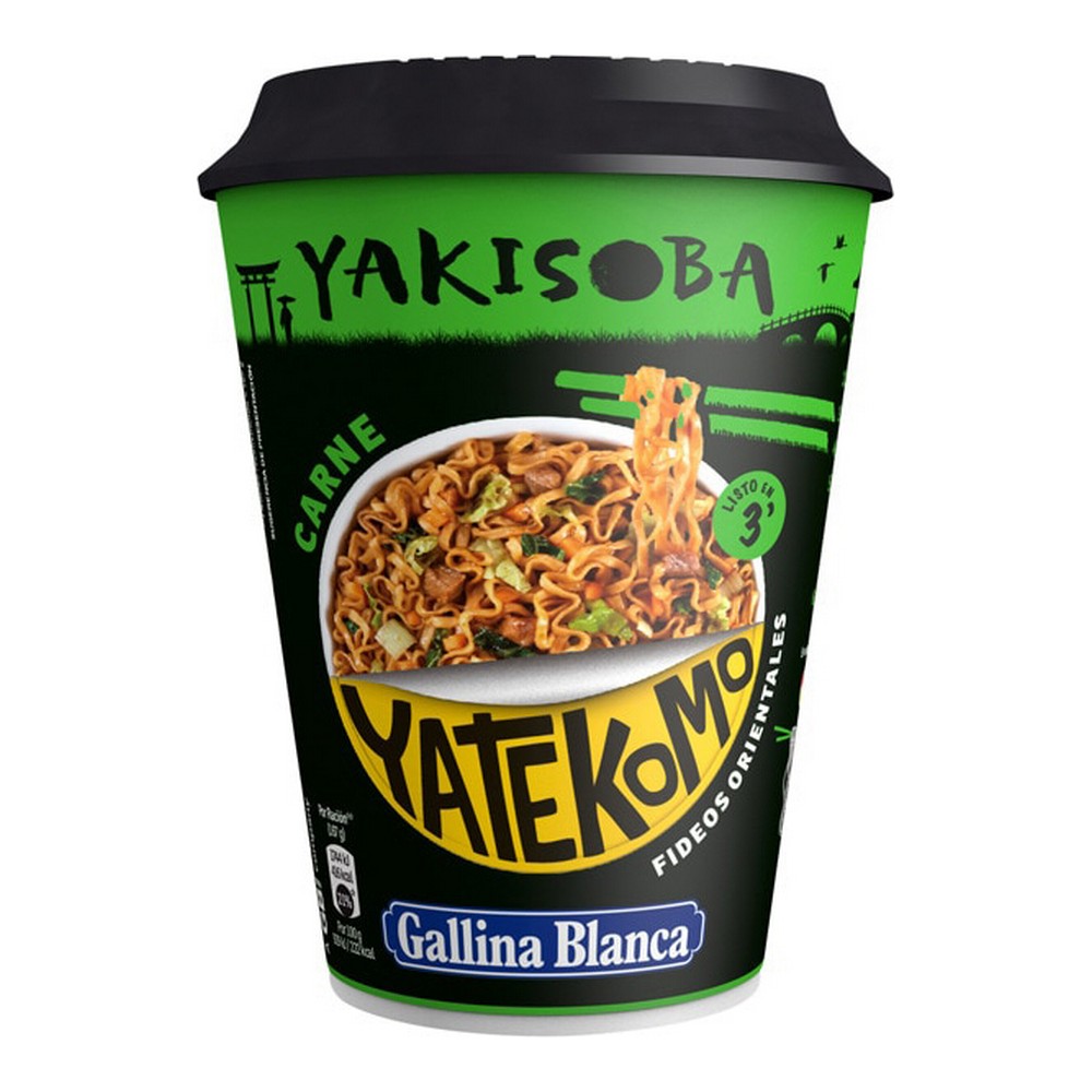 Noodles Yatekomo Yakisoba Meat (93 g) - noodles