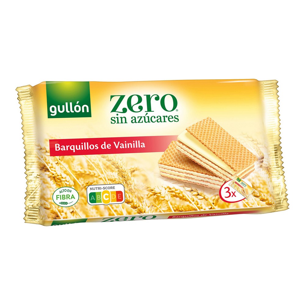 Biscuits Gullón Wafer Diet Nature Vanilla (180 g)