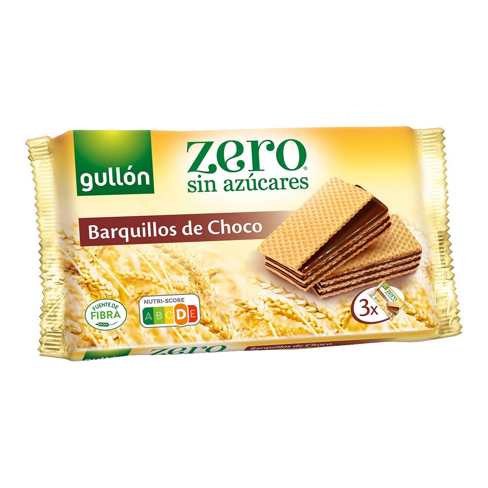 Chocolate Biscuits Gullón Wafer Diet Nature (210 g)