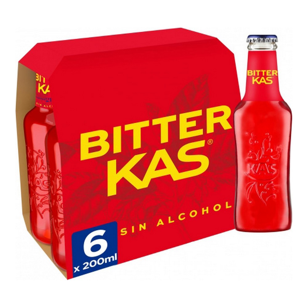 Refreshing Drink Bitter Kas (6 x 200 ml) - refreshing