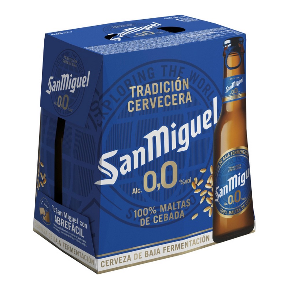 Beer San Miguel 0,0 (6 x 250 ml) - beer