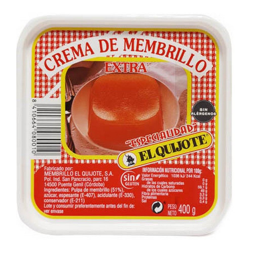 Quince jelly Quijote Extra (400 g) - quince